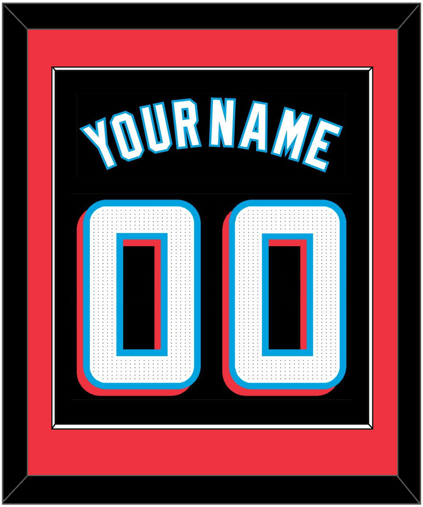 Miami Name & Number - Alternate Black - Essential Tier 3