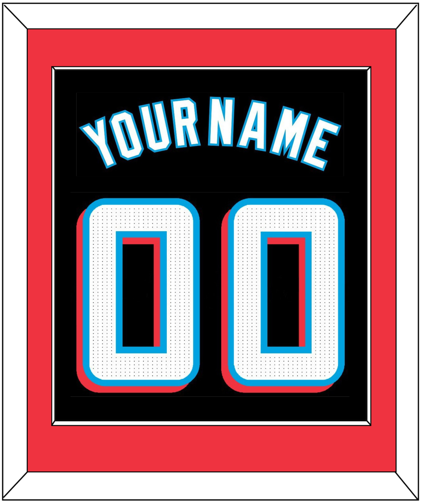 Miami Name & Number - Alternate Black - Essential Tier 3