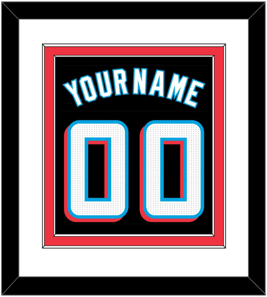 Miami Name & Number - Alternate Black - Signature Tier 2