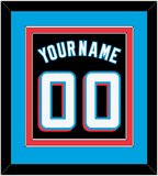 Miami Name & Number - Alternate Black - Double Mat 3