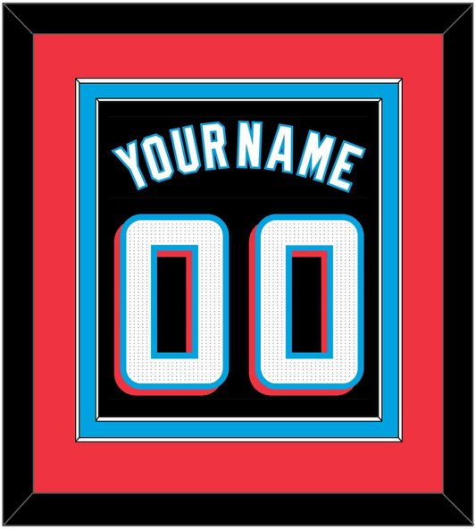 Miami Name & Number - Alternate Black - Signature Tier 4