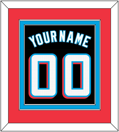 Miami Name & Number - Alternate Black - Signature Tier 4