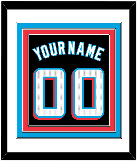 Miami Name & Number - Alternate Black - Premier Tier 1