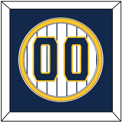 Milwaukee Number - Alternate Pinstripes - Signature Tier 2