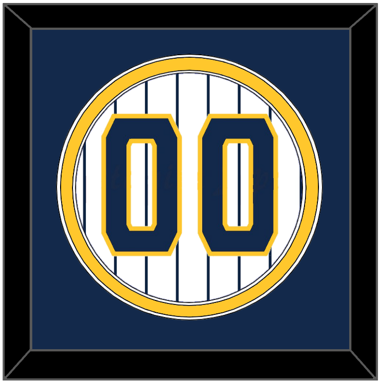 Milwaukee Number - Alternate Pinstripes - Signature Tier 2