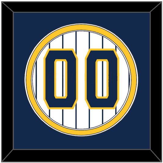 Milwaukee Number - Alternate Pinstripes - Signature Tier 2