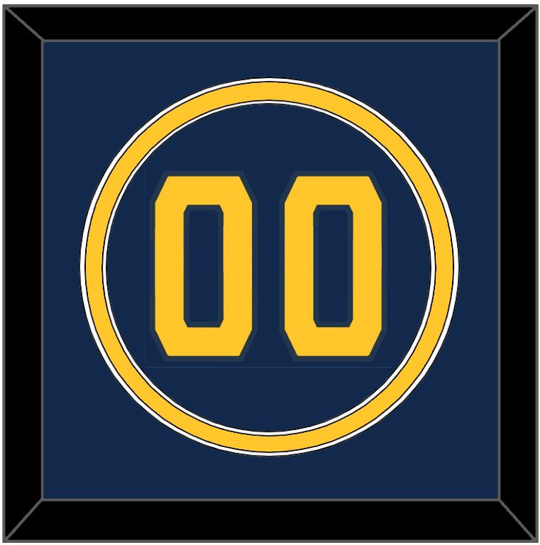 Milwaukee Number - Alternate Road Navy - Signature Tier 2