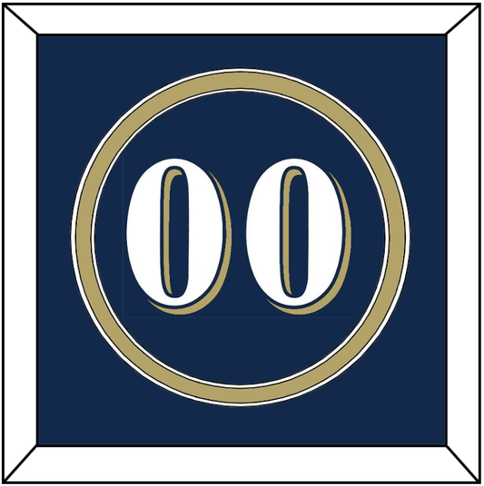 Milwaukee Number - Alternate Road Navy (2016-2019) - Signature Tier 2
