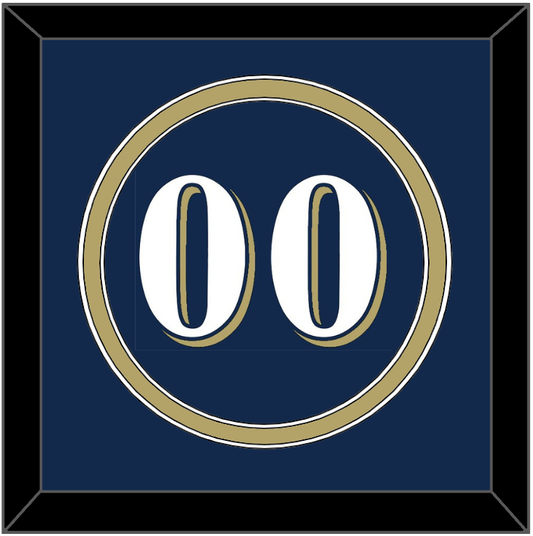 Milwaukee Number - Alternate Road Navy (2016-2019) - Signature Tier 2