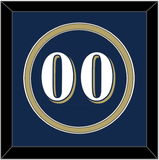 Milwaukee Number - Alternate Road Navy (2016-2019) - Double Mat 2