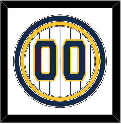 Milwaukee Number - Alternate Pinstripes - Premier Tier 1