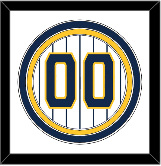 Milwaukee Number - Alternate Pinstripes - Premier Tier 1