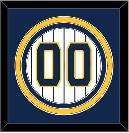 Milwaukee Number - Alternate Pinstripes - Premier Tier 2