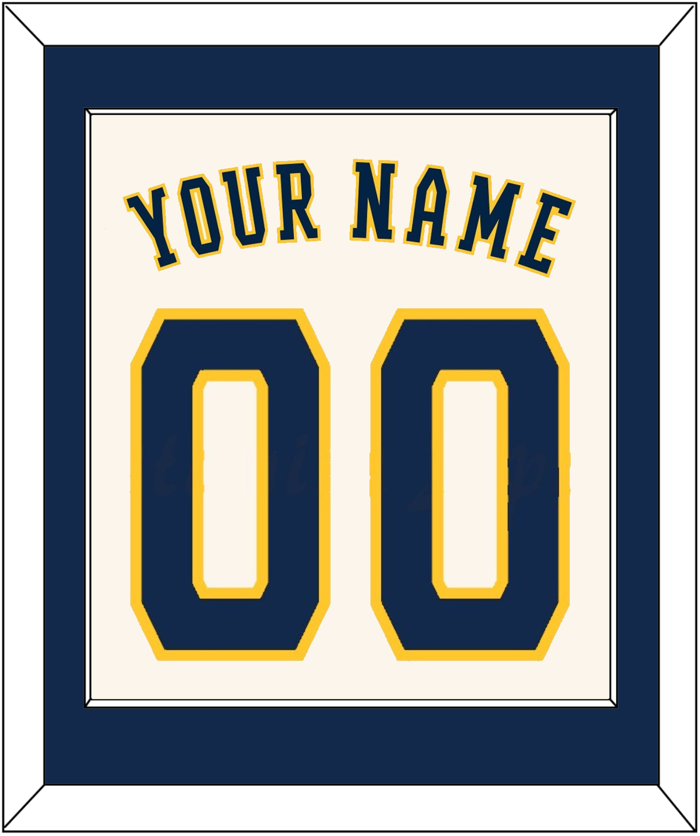 Milwaukee Name & Number - Home Cream - Essential Tier 1