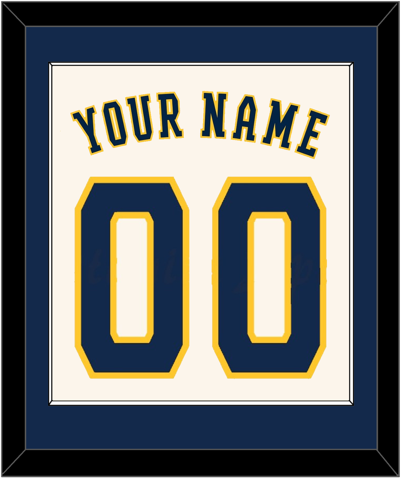 Milwaukee Name & Number - Home Cream - Essential Tier 1