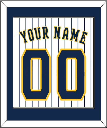 Milwaukee Name & Number - Alternate Pinstripes - Essential Tier 1