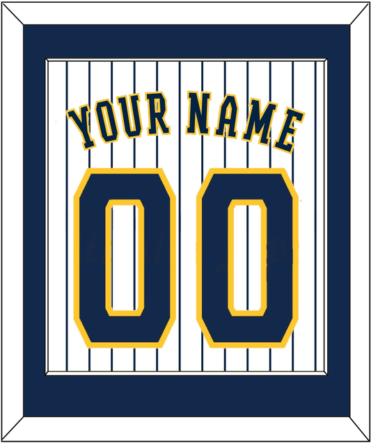 Milwaukee Name & Number - Alternate Pinstripes - Essential Tier 1