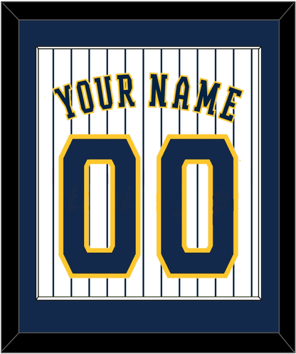 Milwaukee Name & Number - Alternate Pinstripes - Essential Tier 1