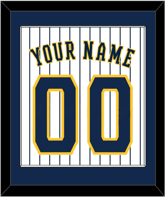 Milwaukee Name & Number - Alternate Pinstripes - Essential Tier 1