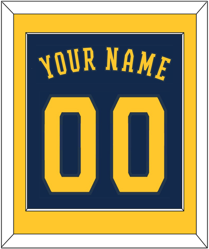 Milwaukee Name & Number - Alternate Road Navy - Essential Tier 2