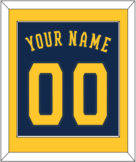 Milwaukee Name & Number - Alternate Road Navy - Essential Tier 2