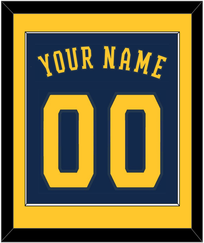 Milwaukee Name & Number - Alternate Road Navy - Essential Tier 2