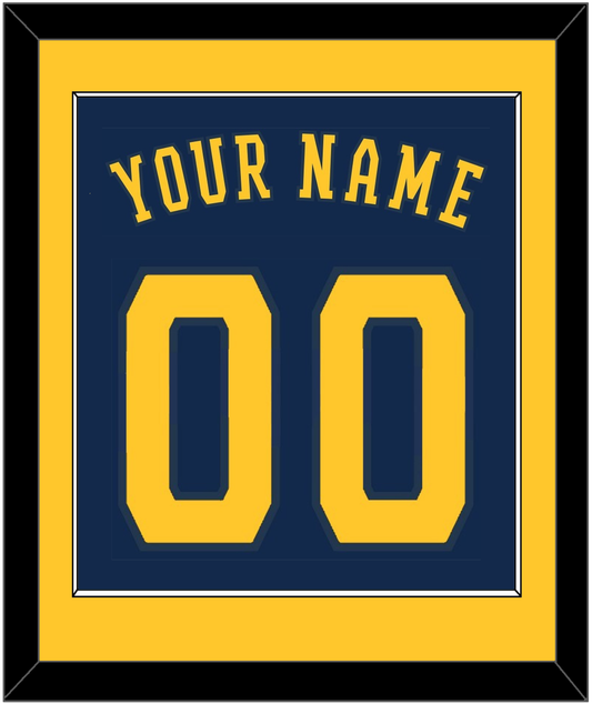 Milwaukee Name & Number - Alternate Road Navy - Essential Tier 2