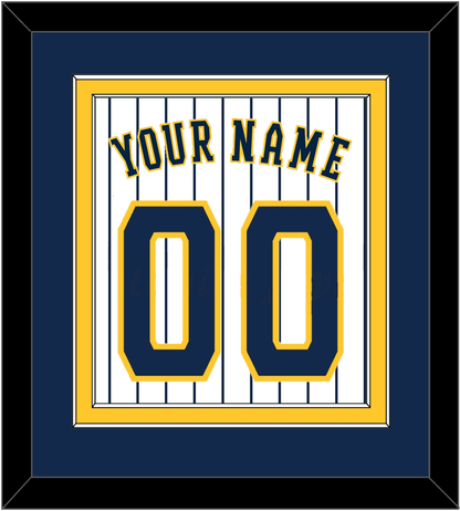 Milwaukee Name & Number - Alternate Pinstripe - Signature Tier 2