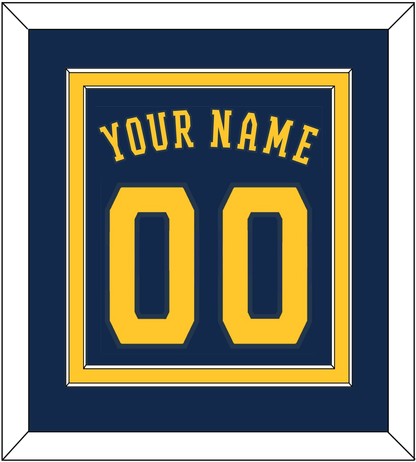 Milwaukee Name & Number - Alternate Road Navy - Signature Tier 2