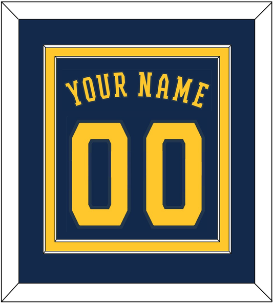 Milwaukee Name & Number - Alternate Road Navy - Signature Tier 2