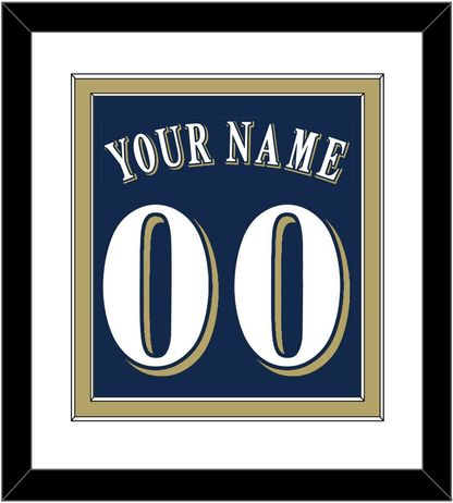 Milwaukee Name & Number - Alternate Road Navy (2016-2019) - Signature Tier 1