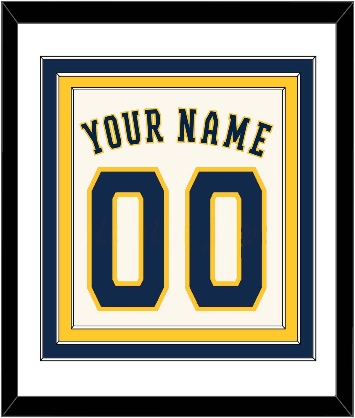 Milwaukee Name & Full-Size Number - Combined