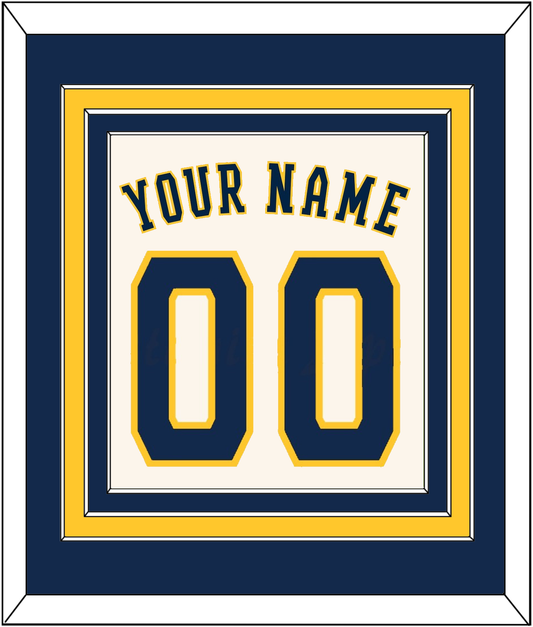 Milwaukee Name & Number - Home Cream - Premier Tier 2