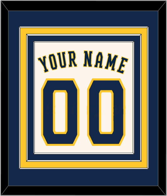 Milwaukee Name & Number - Home Cream - Premier Tier 2