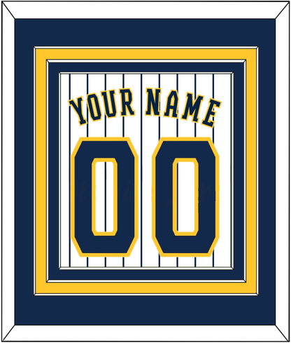 Milwaukee Name & Number - Alternate Pinstripes - Premier Tier 2