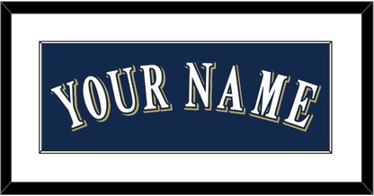Milwaukee Name - Alternate Road Navy (2016-2019) - Essential Tier 1