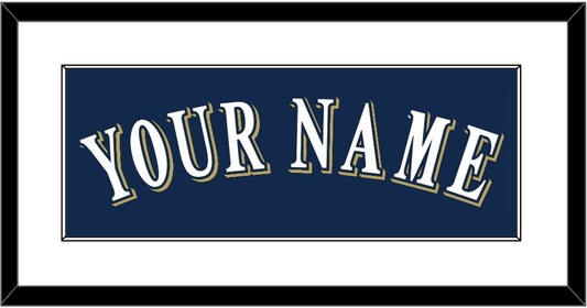 Milwaukee Name - Alternate Road Navy (2016-2019) - Essential Tier 1