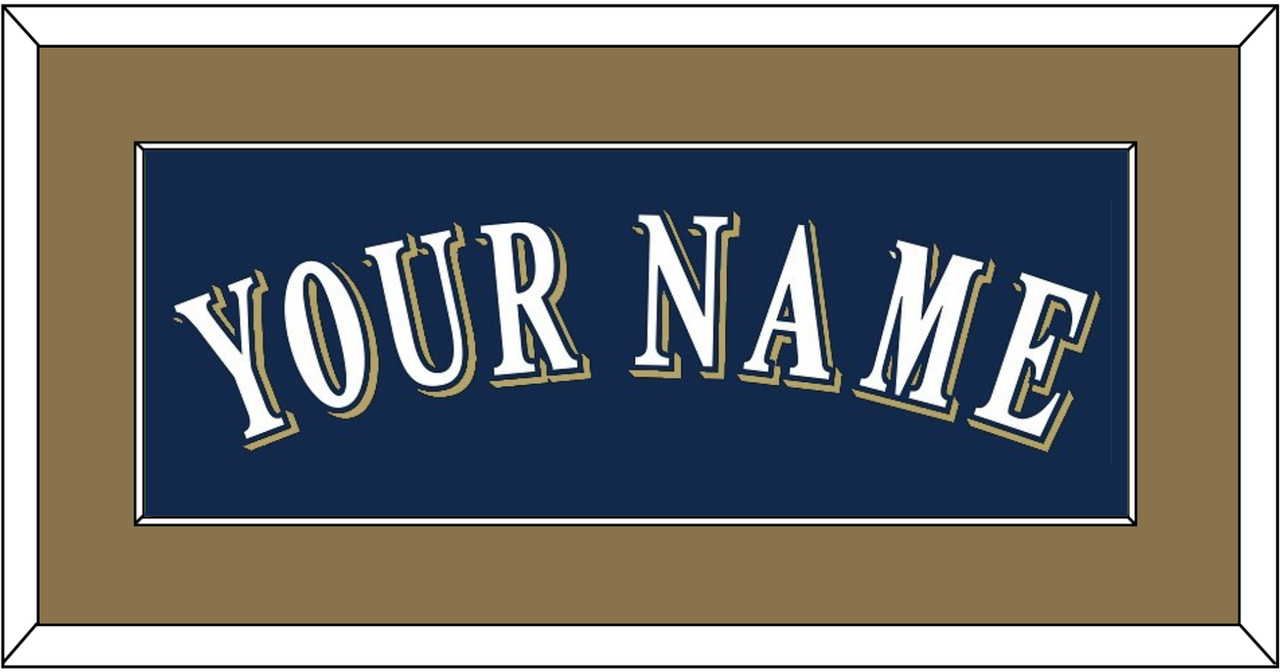 Milwaukee Name - Alternate Road Navy (2016-2019) - Essential Tier 2