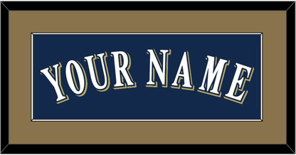 Milwaukee Name - Alternate Road Navy (2016-2019) - Essential Tier 2