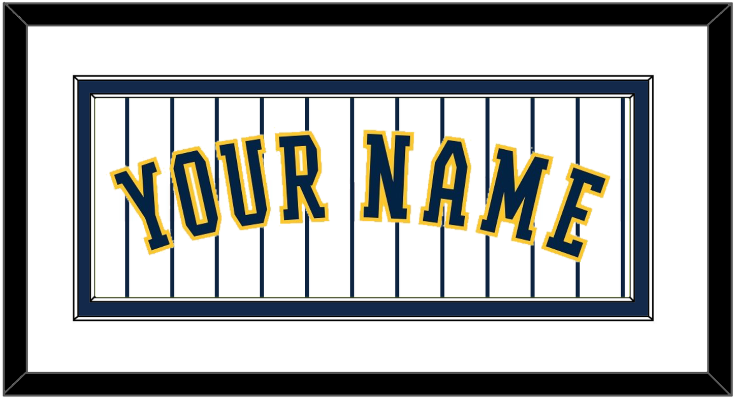 Milwaukee Name - Alternate Pinstripes - Signature Tier 1