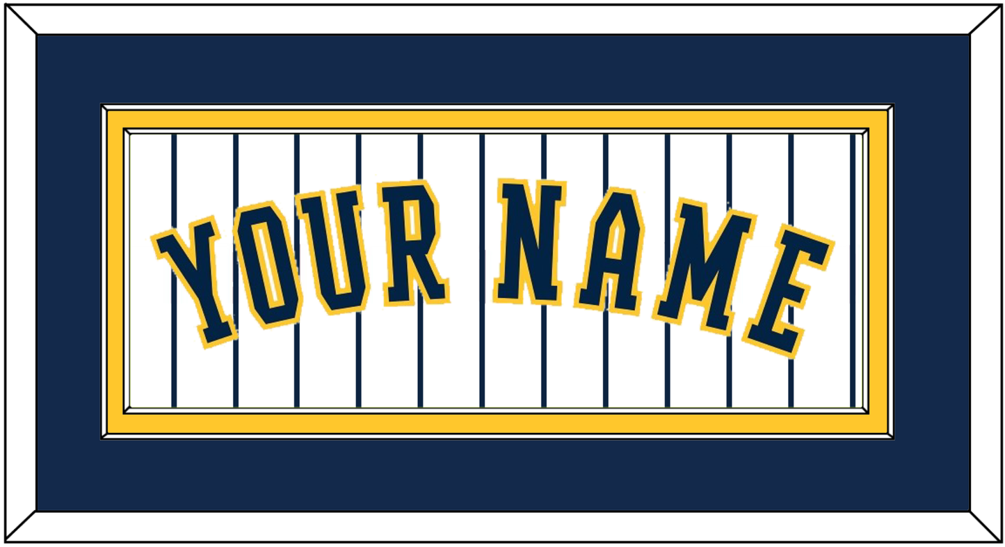 Milwaukee Name - Alternate Pinstripes - Signature Tier 2