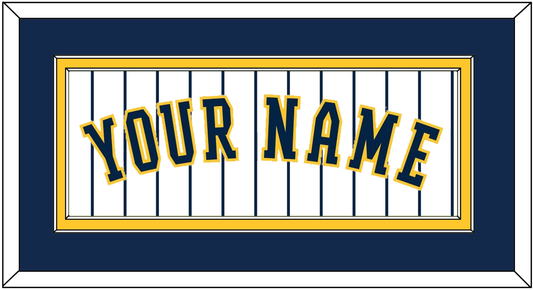 Milwaukee Name - Alternate Pinstripes - Signature Tier 2