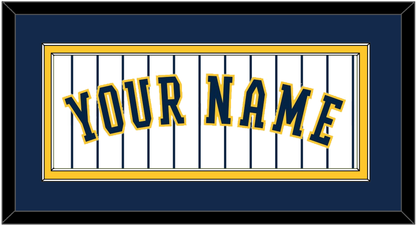 Milwaukee Name - Alternate Pinstripes - Signature Tier 2