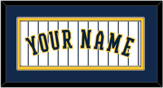 Milwaukee Name - Alternate Pinstripes - Signature Tier 2