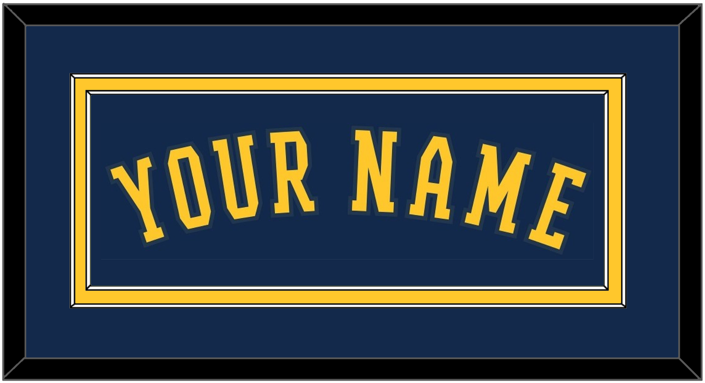 Milwaukee Name - Alternate Road Navy - Signature Tier 2