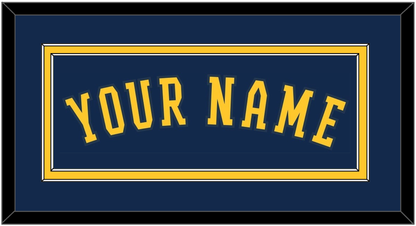 Milwaukee Name - Alternate Road Navy - Signature Tier 2