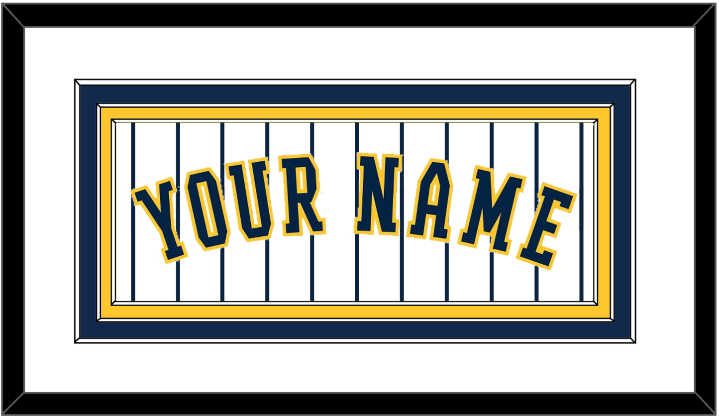 Milwaukee Name - Alternate Pinstripes - Premier Tier 1