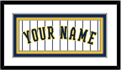 Milwaukee Name - Alternate Pinstripes - Premier Tier 1