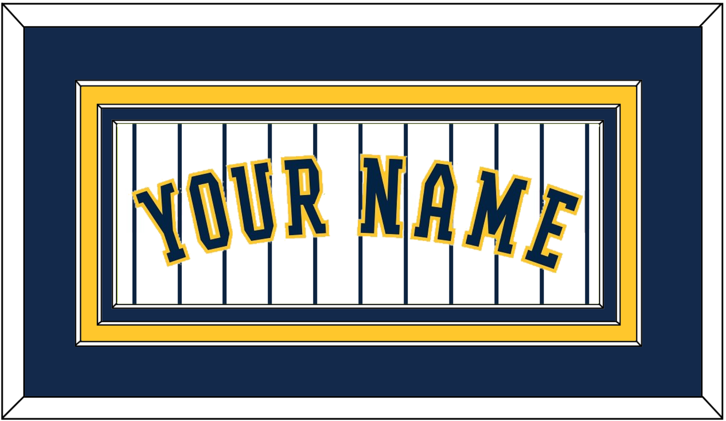 Milwaukee Name - Alternate Pinstripes - Premier Tier 2