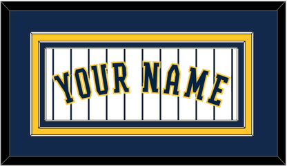 Milwaukee Name - Alternate Pinstripes - Premier Tier 2
